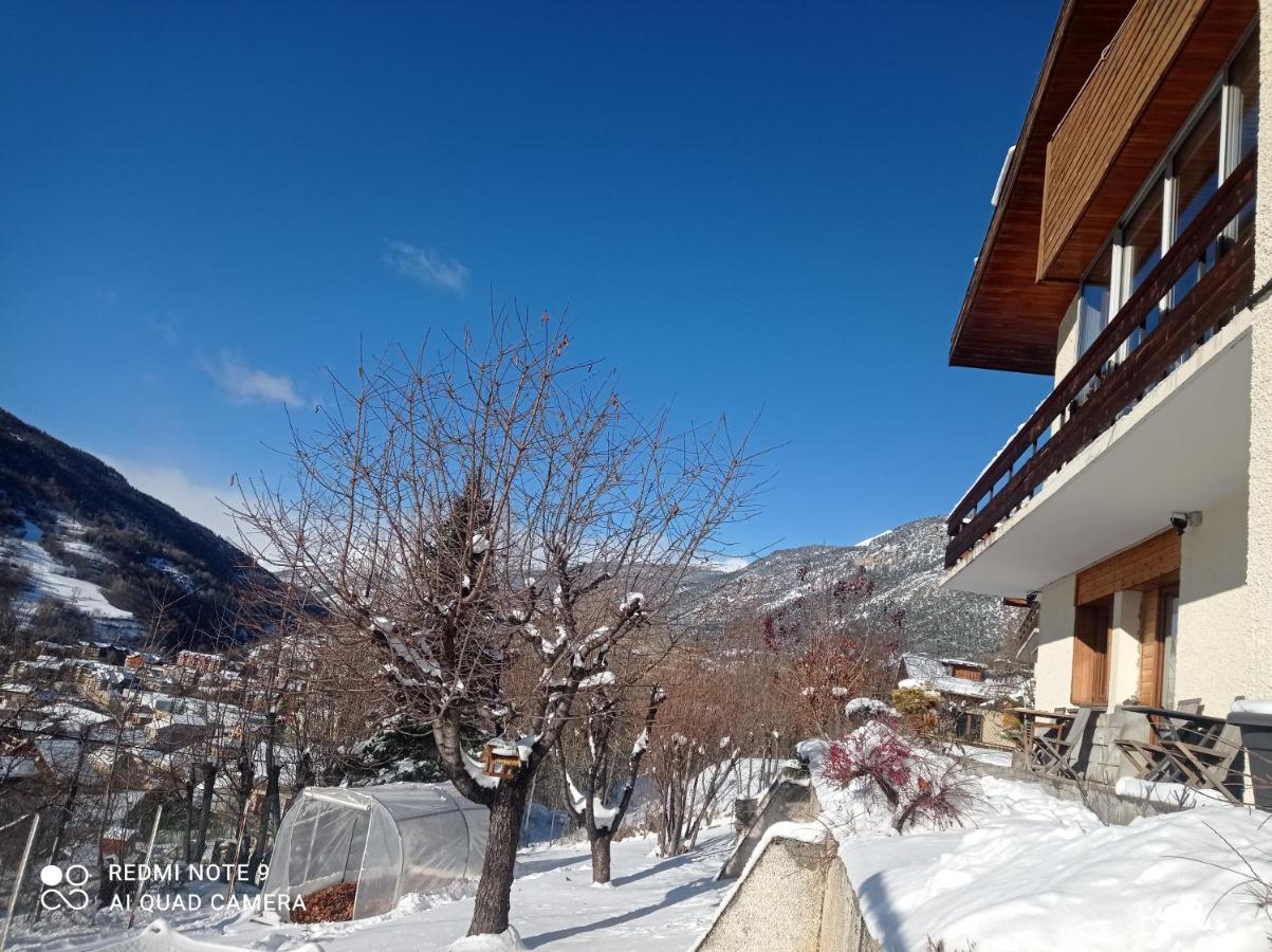Rdc Villa Plein Sud Avec Vue Imprenable Briançon 외부 사진