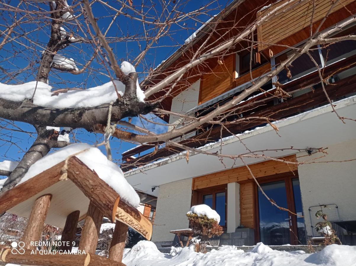 Rdc Villa Plein Sud Avec Vue Imprenable Briançon 외부 사진