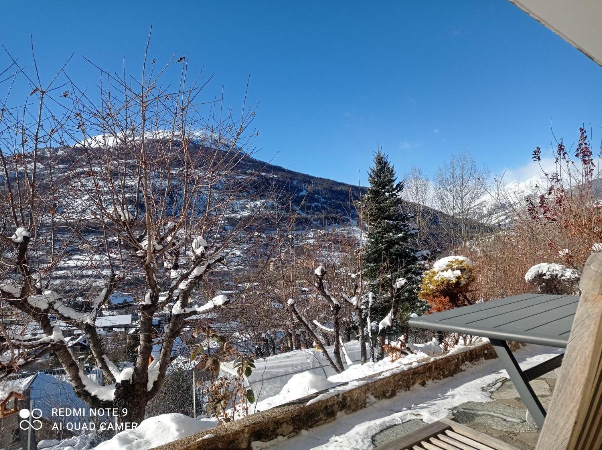 Rdc Villa Plein Sud Avec Vue Imprenable Briançon 외부 사진